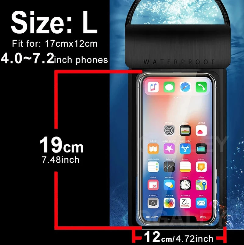 pochette universelle étanche pour téléphone