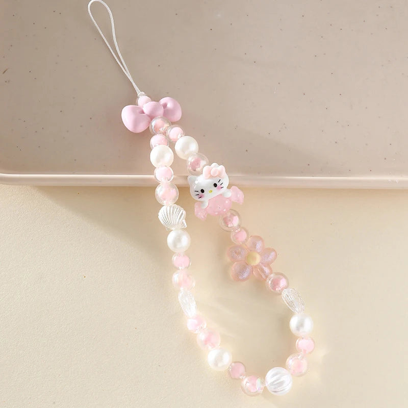 Dragonne de téléphone Kawaii et Hello Kitty