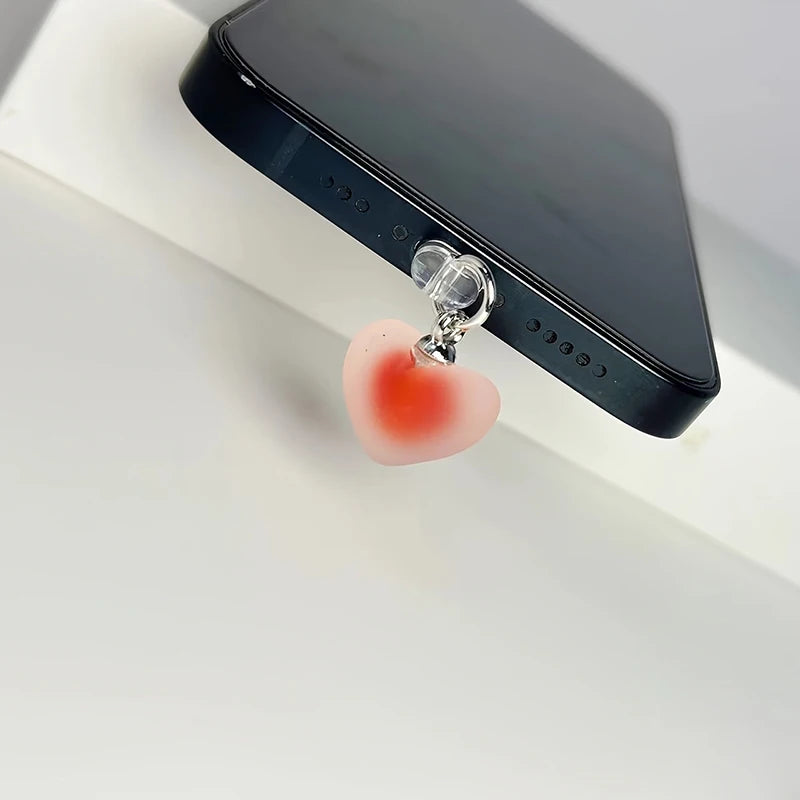 Pendentif anti poussière port de charge de téléphone iPhone/Type-C