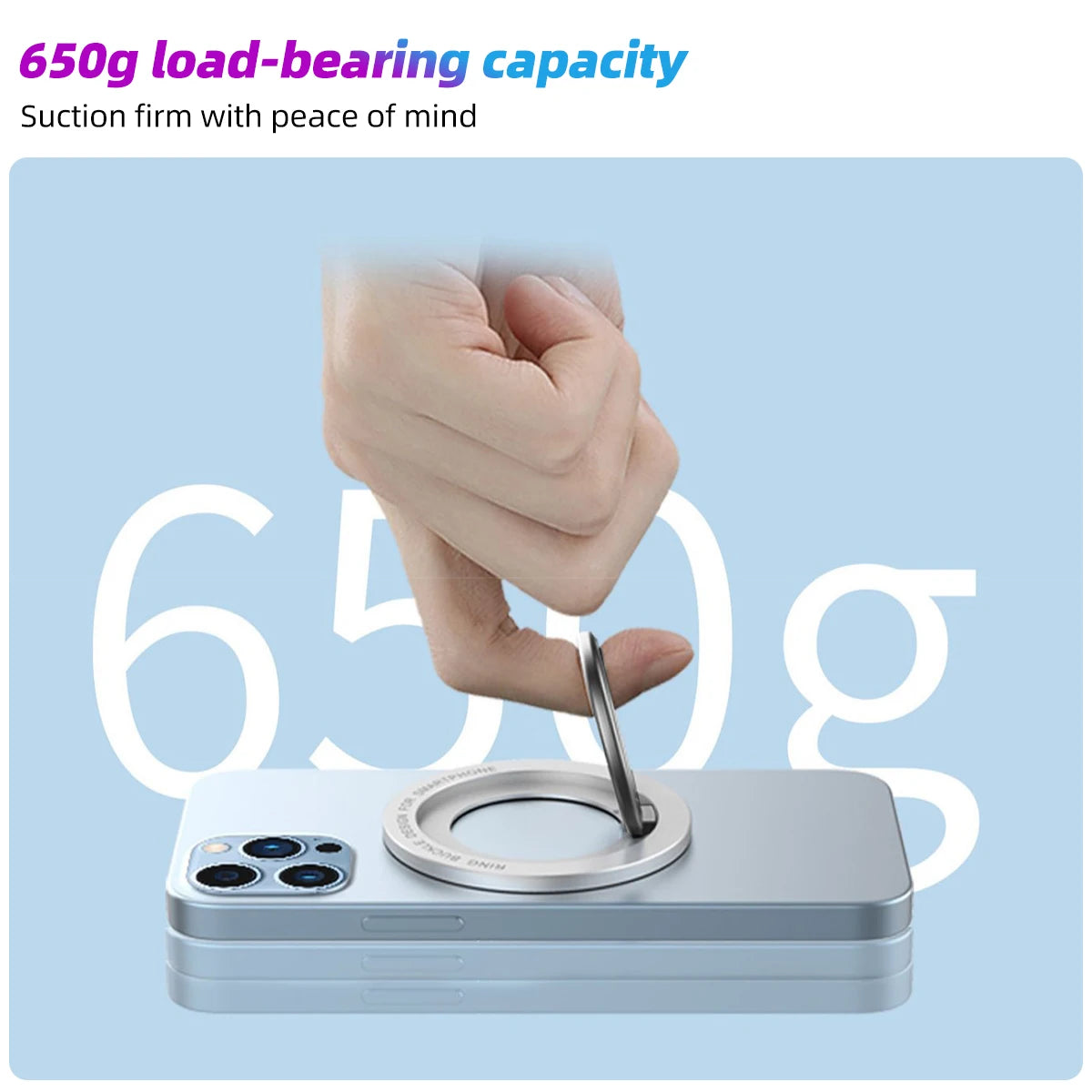 Support magnétique ultra fin pour téléphone Magsafe