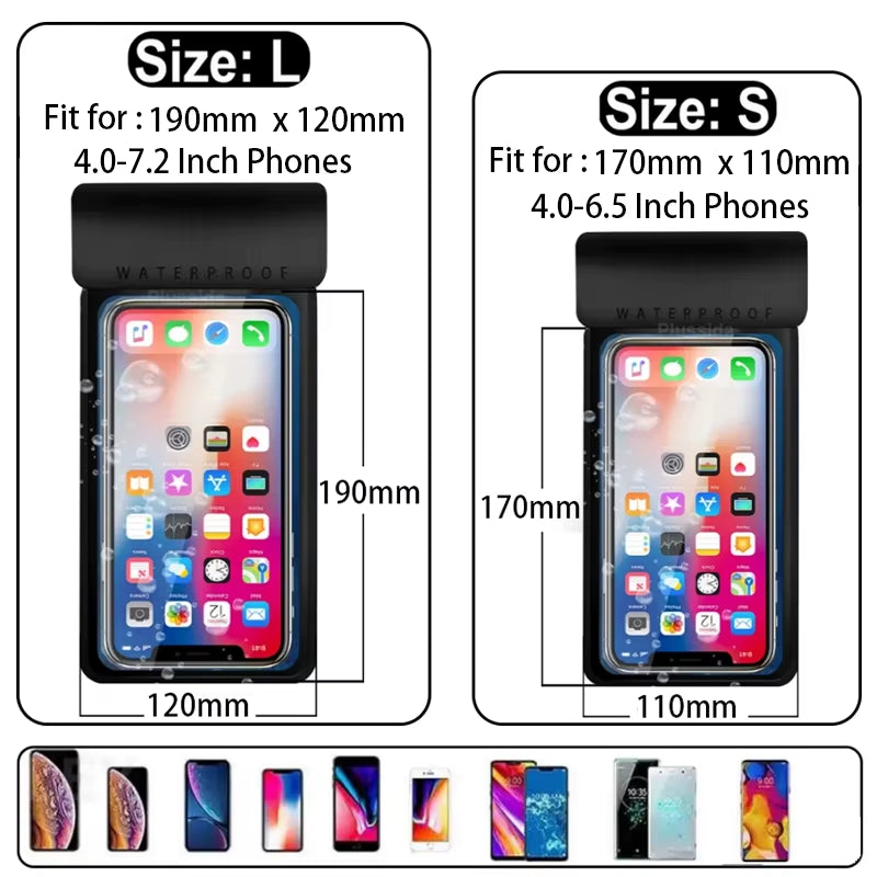 pochette universelle étanche pour téléphone