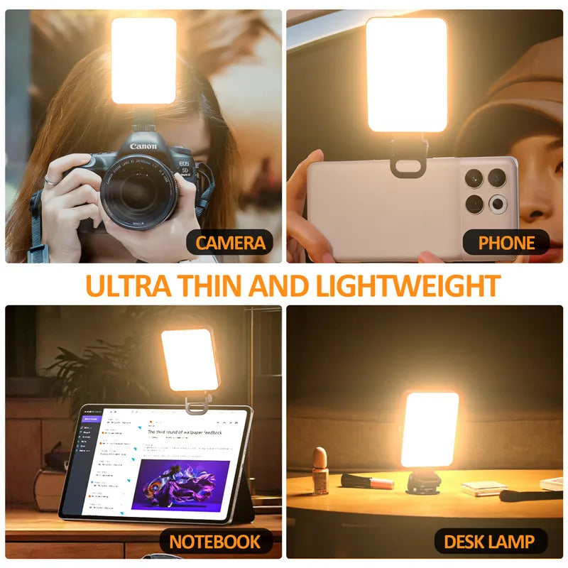 Lampe à Selfie Flash Portable, Magnétique, Rechargeable, Magsafe iPhone