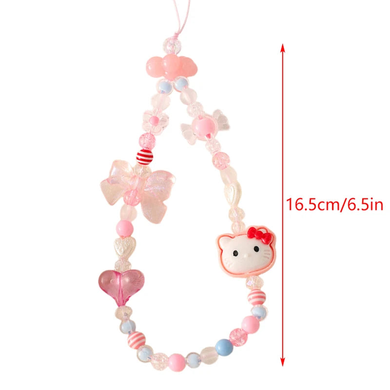 Dragonne de téléphone Kawaii et Hello Kitty