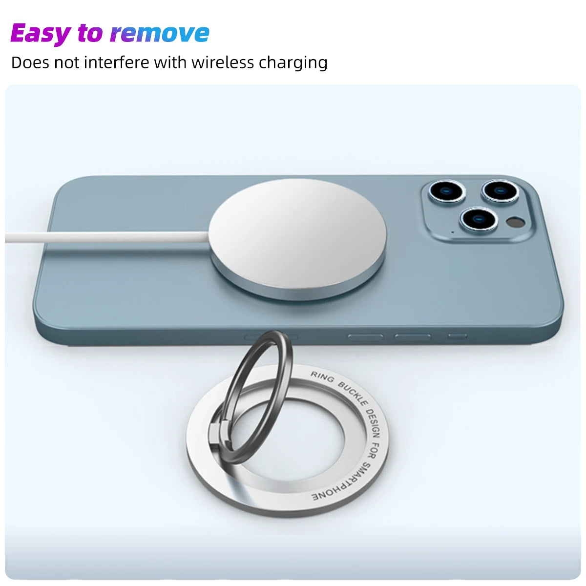 Support magnétique ultra fin pour téléphone Magsafe