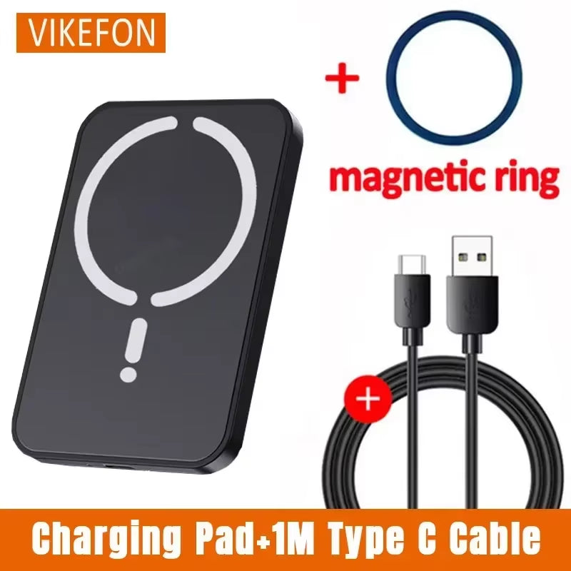 Support magnétique charge rapide sans fil pour voiture 100 W, pour iPhone 16, 15, 14, 13, 12 Pro Max