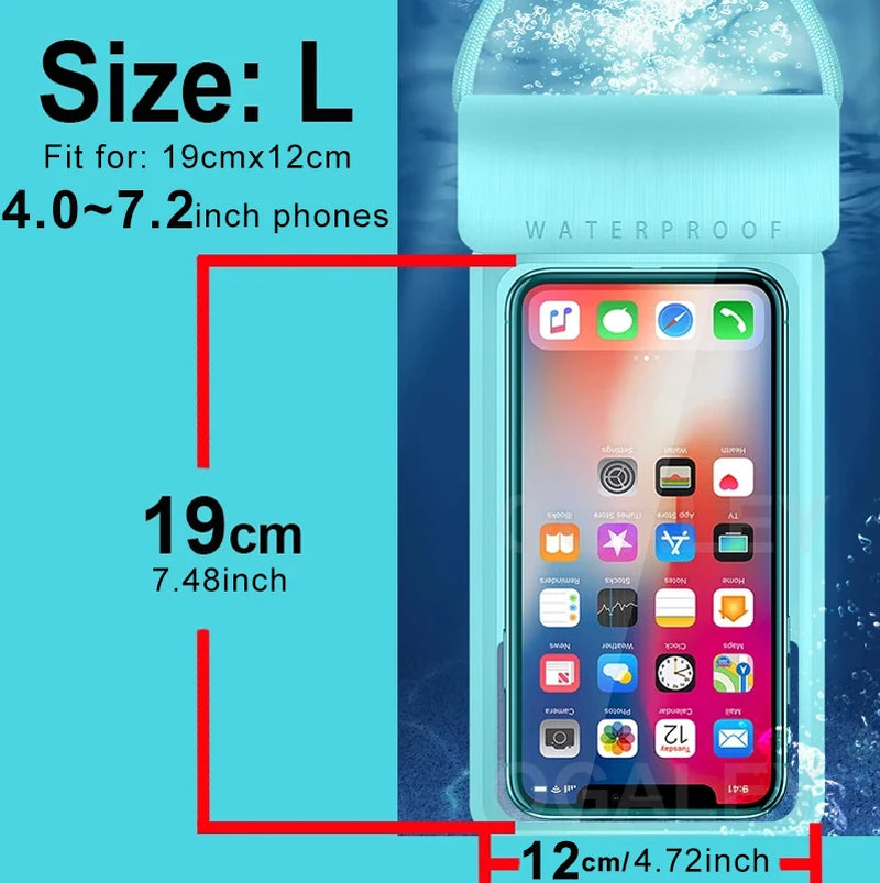 pochette universelle étanche pour téléphone
