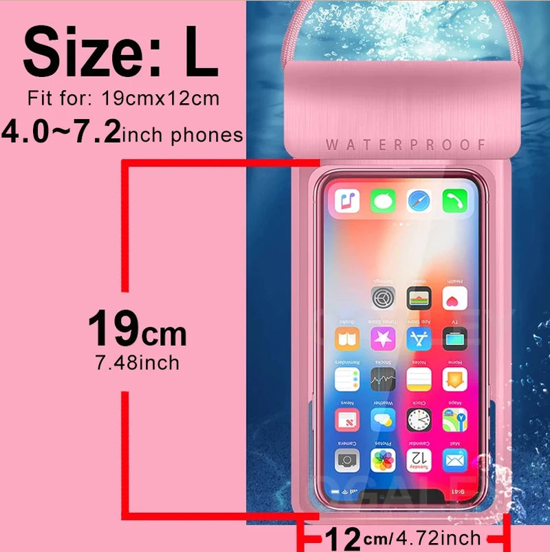 pochette universelle étanche pour téléphone