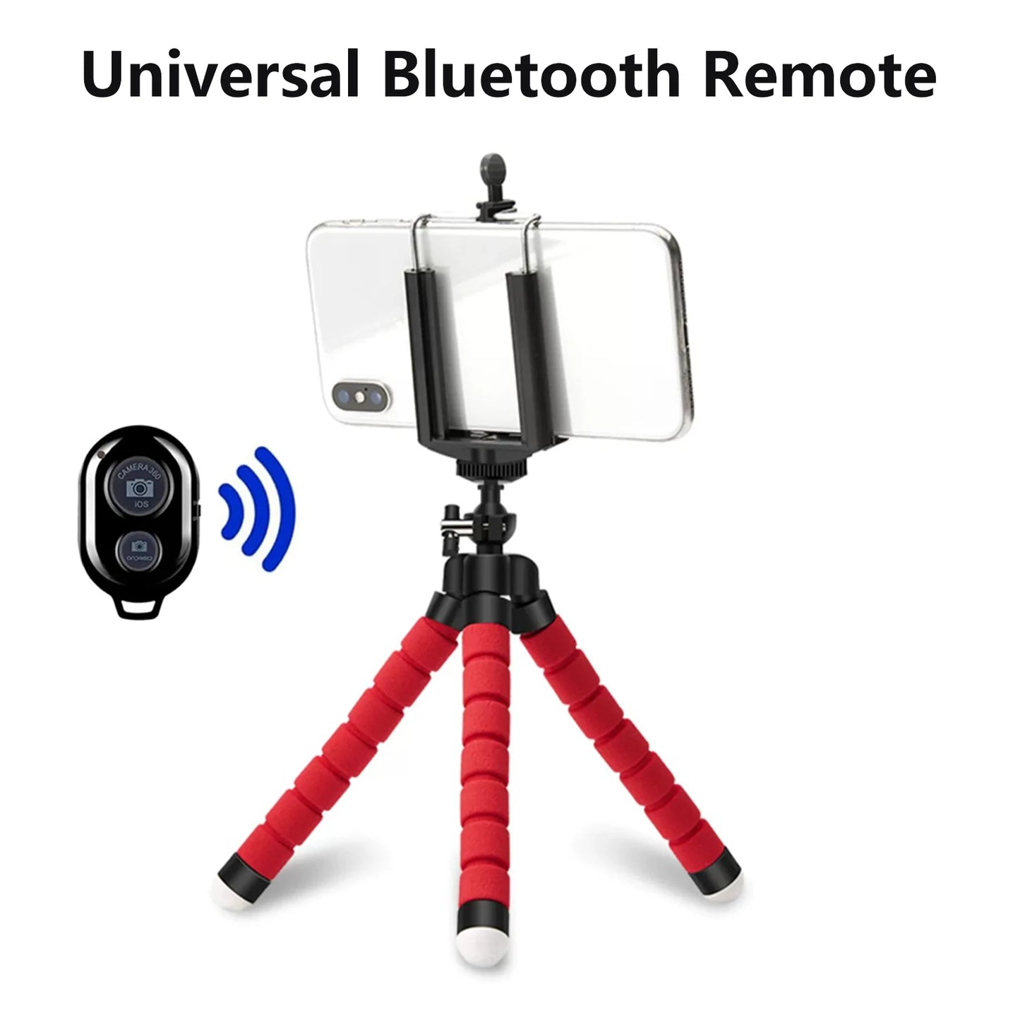 Mini Trépied flexible avec télécommande pour téléphone portable, appareil photo et GoPro