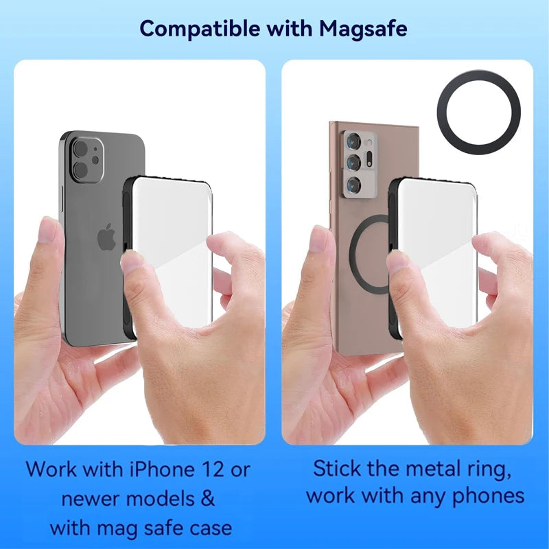 Lampe à Selfie Flash Portable, Magnétique, Rechargeable, Magsafe iPhone