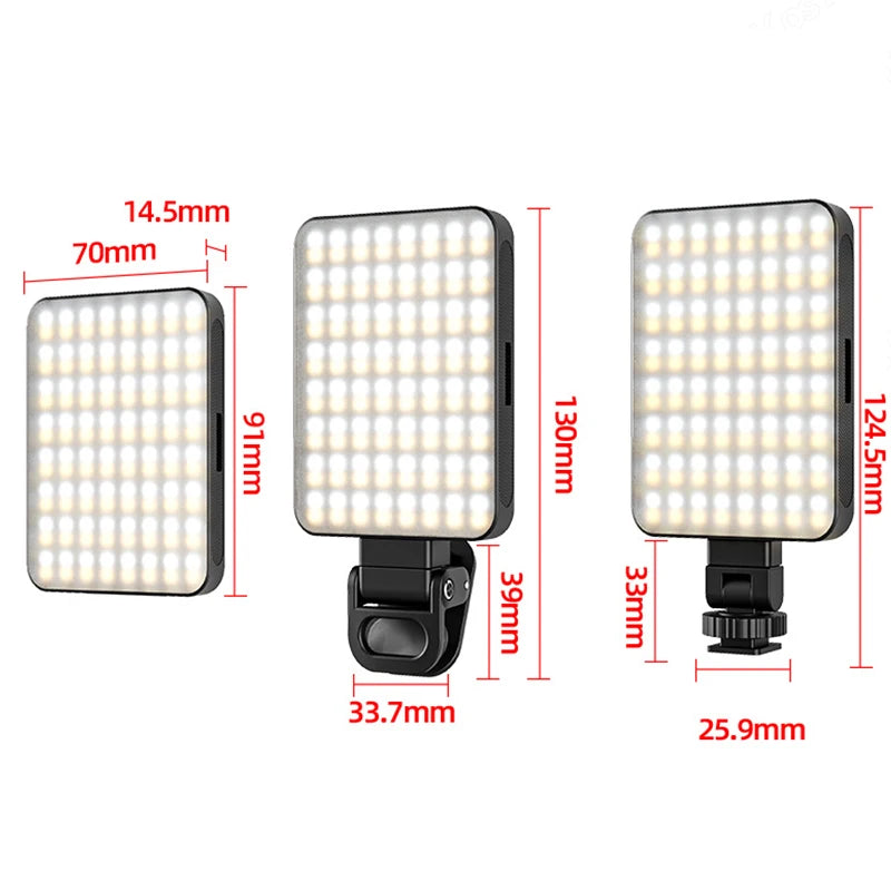 Lampe à Selfie Flash Portable, Magnétique, Rechargeable, Magsafe iPhone